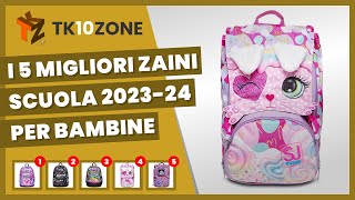 I 5 migliori zaini scuola 202324 per bambine [upl. by Nevag]