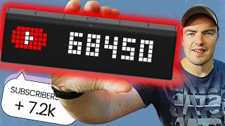 I ordered the LaMetric Live Subscriber Counter [upl. by Onaicilef]