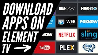 How To Download Apps on Element Smart TV [upl. by Simara]