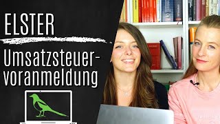 Umsatzsteuervoranmeldung  ELSTER Tutorial für Unternehmer [upl. by Angus]