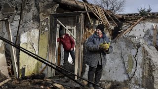 Ucraina attacchi russi danneggiano tre centrali elettriche lanciati 99 tra droni e missili [upl. by Rivi]