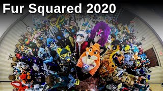 Fur Squared 2020 Fursuit Parade  360 Video [upl. by Obediah]