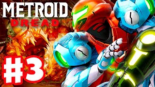 Metroid Dread  Gameplay Walkthrough Part 3  Kraid Boss Fight Nintendo Switch [upl. by Nnarual]