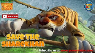 The jungle book cartoon 2 mega episode  New animated series  Powerkids World  English stories [upl. by Zeitler]