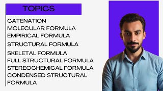 Catenation  Molecular Empirical Structural Condensed Full Skeletal Stereochemical formulas [upl. by Oznarol891]