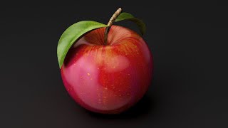 3DS Max Apple MODELING Part 01 [upl. by Danni429]