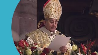 Domenica 25 dicembre Messa Pontificale nel giorno di Natale  celebrazione integrale [upl. by Ahseken]