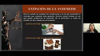 ANTICRESIS  DERECHOS REALES [upl. by Laden]