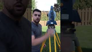 How to set up a Surveying Total Station Shorts [upl. by Maegan]