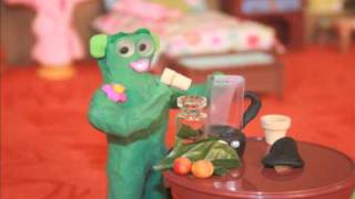 Green Smoothie Claymation [upl. by Navaj]