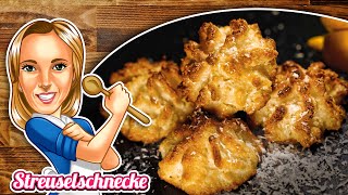 Kokosmakronen Rezept Zitrone Saftig und Weich 🎄 Plätzchen Glutenfrei Wenig Zutaten [upl. by Mcarthur]