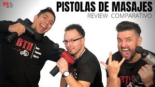 PISTOLA DE MASAJES  ¿CÚAL VALE LA PENA  REVIEW [upl. by Ariahs]