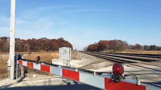 SPEED WB BNSF HOTSHOT flying 70 mph on Chillicothe Sub [upl. by Kerrin]