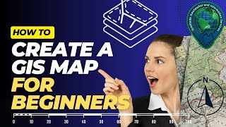 How to create a map in ArcMap GIS for beginners [upl. by Keel]