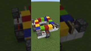 How To Build A Conveyor Belt With Redstone In Minecraft shorts [upl. by Aihsemek160]