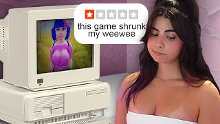 Playing The WORST Rated Games on Steam [upl. by Ffirahs]