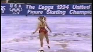 Tonya Harding  1994 US Figure Skating Championships Ladies Technical Program [upl. by Gruver139]