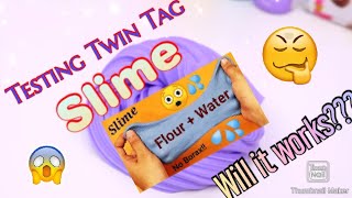 Testing Twin Tag Slime  Pass Or Fail  Sonic Creative Minds [upl. by Alwyn]