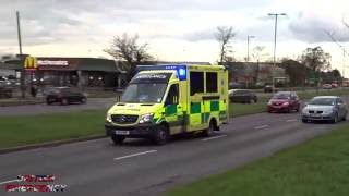 British Ambulances Responding Compilation 1080p 60fps [upl. by Herminia351]