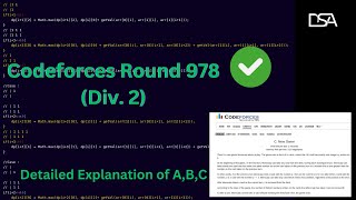 Solving A B C from Educational Codeforces Round 170  Two Screens Binomial Coefficients New Game [upl. by Acisse625]