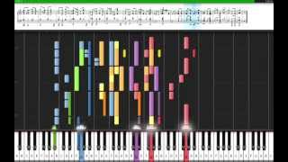 Pokemon Theme Song on Synthesia [upl. by Ahsiekat]