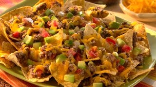 Easy Beef Nachos  One Pot Chef [upl. by Yazbak593]