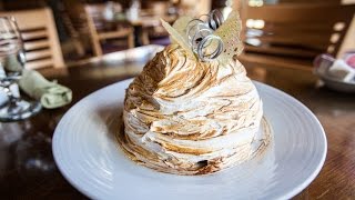 Alyeska Resorts take on the classic Baked Alaska dessert [upl. by Nohsal]