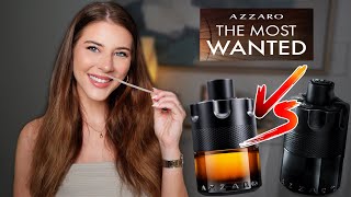 AZZARO THE MOST WANTED PARFUM VS EDP INTENSE  Side by Side Mens Designer Fragrance Review [upl. by Fanni]