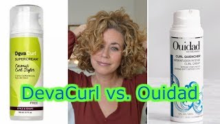 DevaCurl vs Ouidad  Which product works best for curly hair [upl. by Harriet]