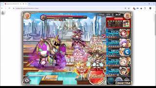 Kamihime PROJECT R  29th Guild Competition Dark Skill CheckerKun [upl. by Eninaej167]