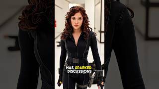 why marvel refuse to allow block widow to zip up 😡 blackwidow scarlettjohansson hollywoodlegend [upl. by Aiyekal]