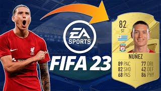 FIFA 19 PATCH 23 UPDATED DARWIN NUNEZ FACEMOD LIVERPOOL VS CHELSEA [upl. by Eirased337]