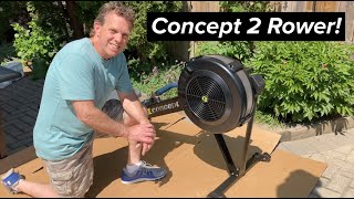 Concept 2 RowErg Rower Assembly [upl. by Chrisse]