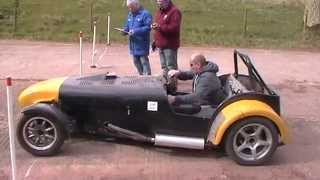 Richard Pinkney Autotesting Caterham Foxley BTRDA Round 2 2013 [upl. by Thier]