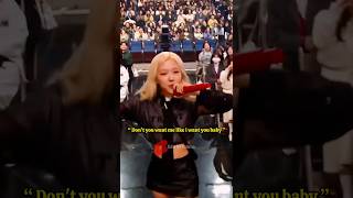 Rosé sing APT ❤️🥰 With lyrics blackpink rosé apt editbyfatima shorts [upl. by Cosmo]