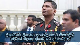 බ්‍රිගේඩියර් ප්‍රියංකර ප්‍රනාන්දු කොටි හිතවාදීන් ඉදිරියේ සිදුකල ක්‍රියාව හරිද වැරදිද  YouJudgelk [upl. by Tandi]