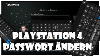 PLAYSTATION 4 PASSWORT ÄNDERN [upl. by Nanda]