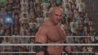 Batista vs Goldberg World Heavyweight Championship [upl. by Baelbeer]