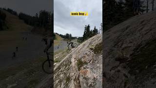 Whistler Bike Park Iconic Drop thriller mtb downhillmtb whistlerbikepark mountainbiking [upl. by Ja]