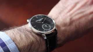 Frederique Constant Slimline Moonphase Manufacture Review FC705N4S6 [upl. by Nymassej]