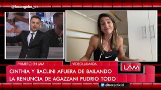 La participación de Cinthia Fernández en Bailando2020 pende de un hilo [upl. by Layton]