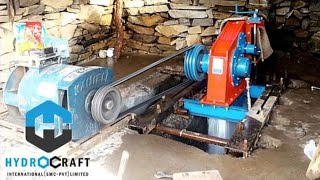 Smallest Crossflow Turbine in Pakistan  Free Electricity  Hydropower Turbine [upl. by Alvera]