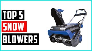 5 Best snow blowers for elderly people In 2024  snow blowers Reviews [upl. by Hall936]