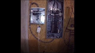 How to add an electrical sub panel for a basement [upl. by Pierre]