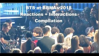 BTS at BBMAs Reactions and Interaction Compilation [upl. by Swainson]