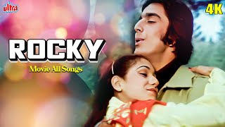 Rocky 4K 1981 Movie All Songs  Sanjay Dutt Reena Roy  Lata Mangeshkar Kishore Kumar [upl. by Kirtley]