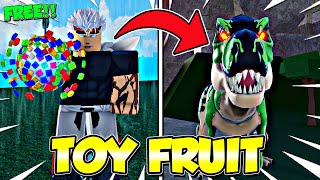 King Legacy Update 5 How To Get Free NEW LEGENDARY TOY FRUIT  Full Showcase [upl. by Jaycee]