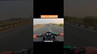 Z900 vs CBR 650r ride viralshorts z900 Vs cbr650r exhaustsound youtubeshorts video 🔊💥 [upl. by Aicinet]