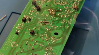 Fixing loose solder joint on Frigidaire dryer control board [upl. by Aiset]