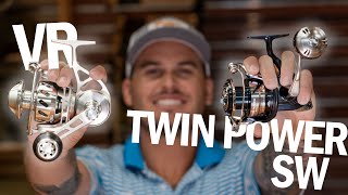 Shimano Twin Power SW VS Van Staal VR [upl. by Natam817]